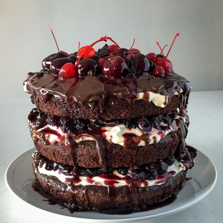 Whimsical Berry Fantasy Forest Torte